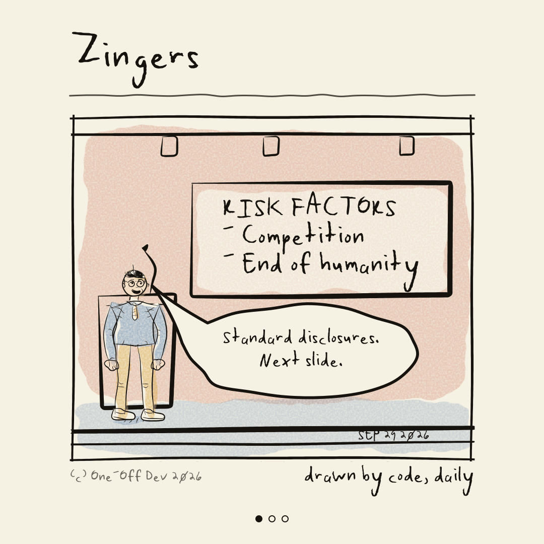 Risk Factors, one panel at a time